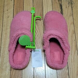 New Crocs Classic Cozzzy Slipper, Hot Blush, US Men's 11